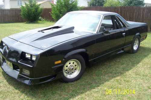 1987 el camino choo choo custom pro street hot rod muscle car classic car