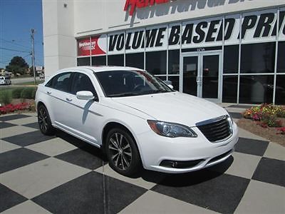 4dr sedan s low miles automatic 3.6l v6 cyl  bright white