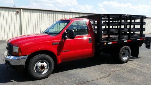 2002 ford f350 7.3 liter power stroke deisel - 10&#039; stake body w/ liftgate