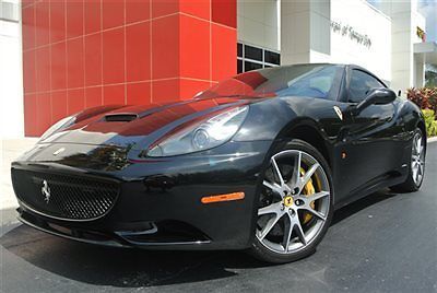 2012 california spider - 7yr maintenance - scuderia shields magneride radar ipod