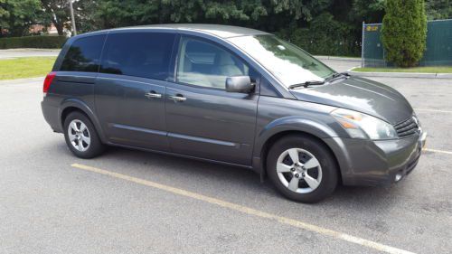 2007 nissan quest base mini passenger van 4-door 3.5l, dvd w/wireless headphones