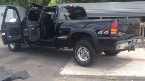 2002 chevrolet silverado 2500 hd ls crew cab pickup 4-door 6.6l 4x4