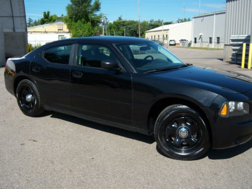 2008 charger police interceptor admin car black