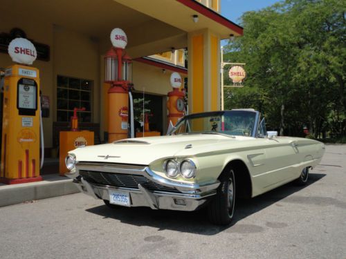 1965 ford thunderbird convertible, drive anywhere