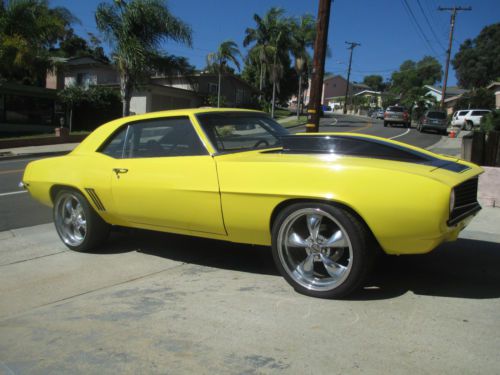 1969 chevrolet camaro pro street strip show