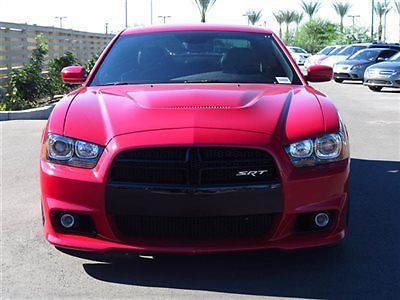 Dodge charger 4dr sedan srt8 rwd low miles automatic gasoline 6.4l 8 cyl redline