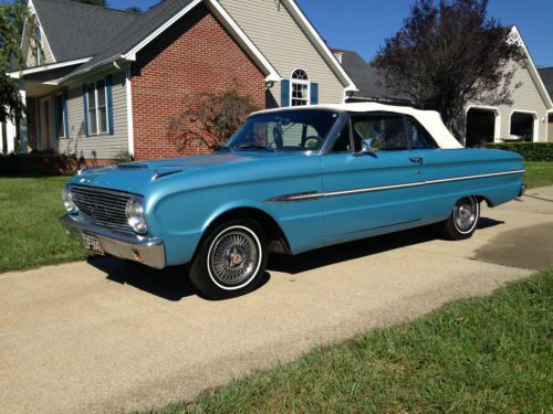 1963 ford falcon futura convertible 93,000 miles automatic 170 6 cyllinder
