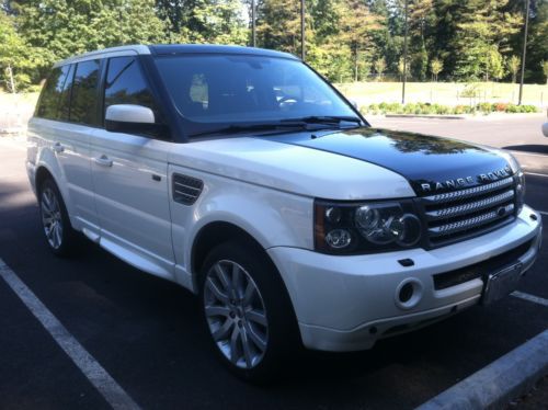 2008 land rover range rover sport supercharged - two tone