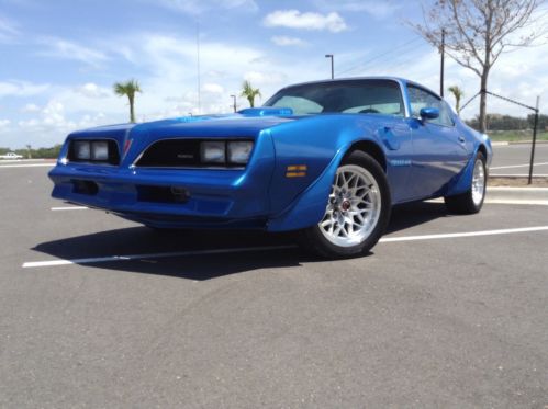 1978 trans am 6.6 solid california 1 owner pontiac martinique blue 72k miles