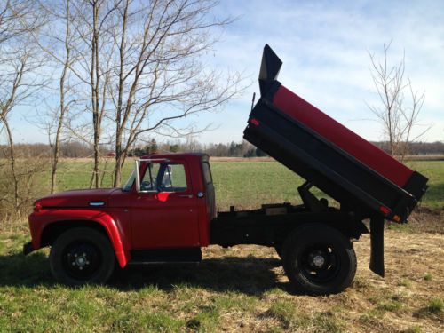 1963 ford f500 - dump truck