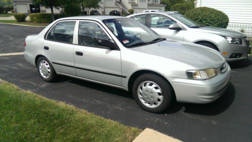 2000 toyota corolla ce automatic, 1 owner, no accidents, mechanically sounds