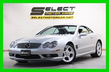 2005 mercedes-benz sl500-- "navigation"-- "amg sport package"-- "panorama roof"