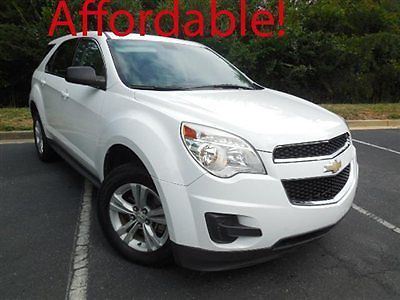 Chevrolet equinox fwd 4dr ls suv automatic gasoline 2.4l 4 cyl summit white