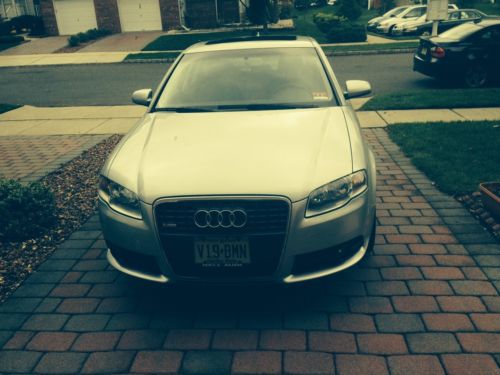 2008 silver audi a4 quattro like brand new! all wheel drive