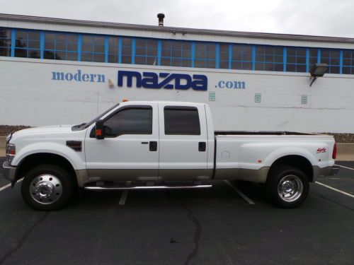 2008 ford f450, dually, diesel, lariat, clean!