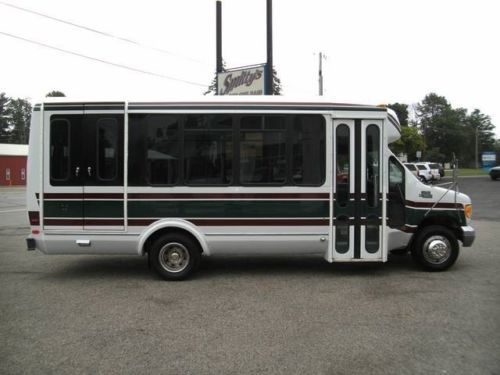 1999 ford e-series van passenger shuttle bus handicap v10 ac low mileage wow!!!