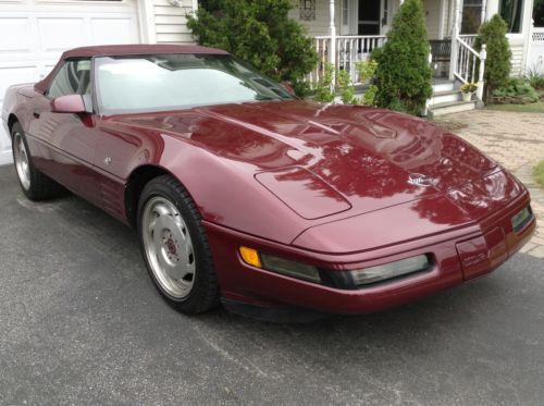 1993 chevrolet corvette convertible 40th anniversary