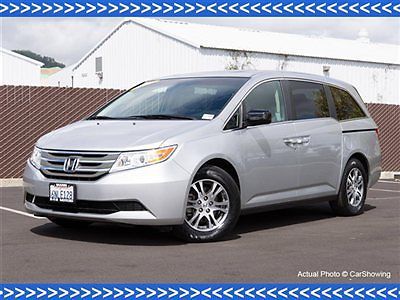 2011 honda odyssey ex-l: exceptionally clean, offered by mercedes-benz dealer