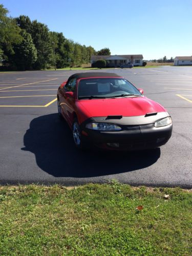 1996 mitsubishi eclipse spyder gst convertible 2-door 2.0l