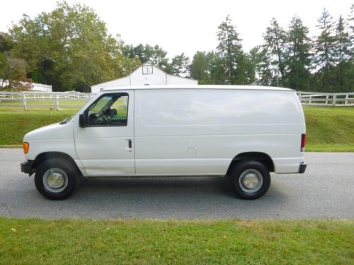 2003 ford e250 3/4 ton econoline van one owner no reserve