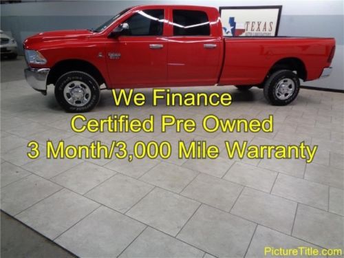 12 ram 3500 st srw 4x4 6.7 cummins diesel crew cab warranty we finance texas