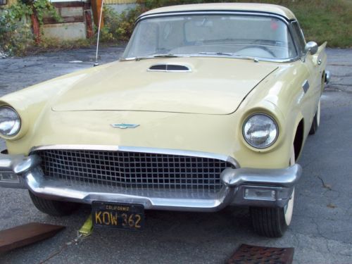 1957 T-Bird '57 Ford Thunderbird California Car, Needs Restoration, Barn Fresh, US $18,500.00, image 2