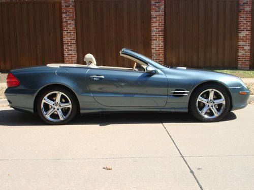 2004 mercedes-benz sl500 convertible ex.cond chrome wheels sport