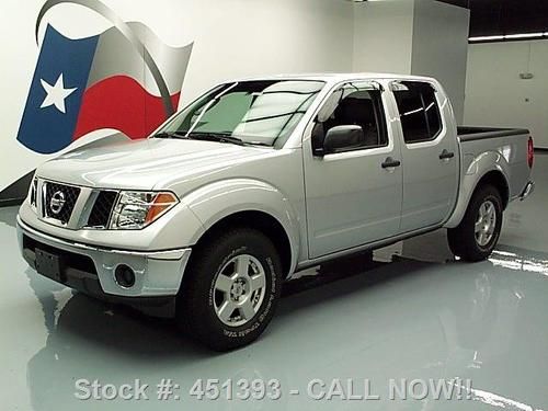 2008 nissan frontier se v6 crew bed extender tow 33k mi texas direct auto