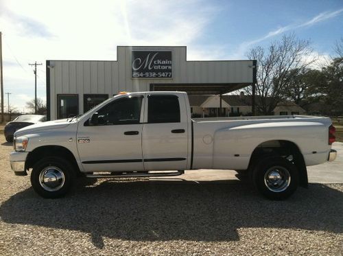 2007 dodge ram 3500 cummins diesel 6 speed manual 4x4 very clean