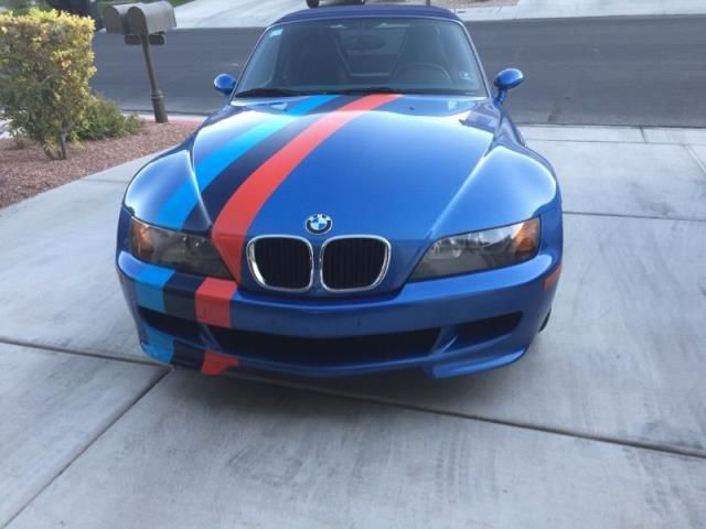 1998 bmw m roadster & coupe leather blue/black