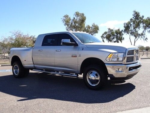 *** no reserve *** 2011 dodge ram 3500 mega cab laramie 4x4 turbo diesel!!!