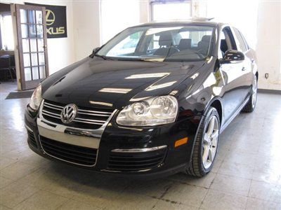 2009 volkswwagen jetta se 34k factory wrnty htd lthr sunroof cd/aux/sat $13,495