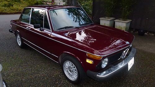 1974 bmw 2002tii  5-speed vintage