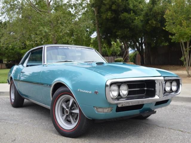 1968 pontiac firebird 400ci numbers matching 1 own