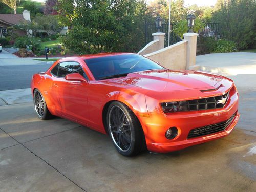 2010 chevrolet camaro 2ss/rs 6.2l turbocharged, 22 lionheart rims, one of a kind