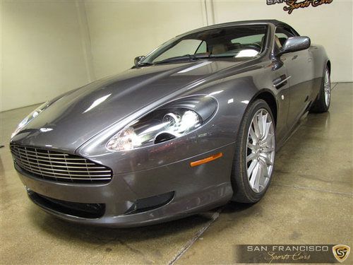 2006 aston martin db9 volante 13k miles automatic convertible gray nav bt v12