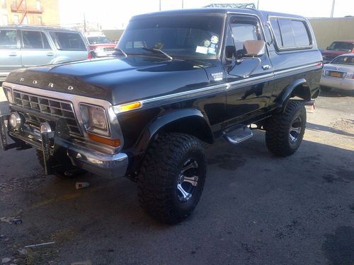 1978 ford bronco ranger xlt sport utility - custom