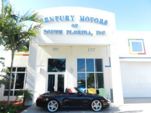 2006 porsche 911 carrera 2dr 4s cabriolet 1-owner low miles