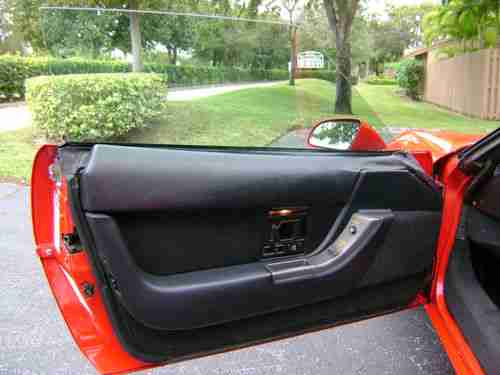 1991 Corvette - Red /Blk. 6 spd. 37000mi - Exc. Orig. Cond - Garage Kept, image 10