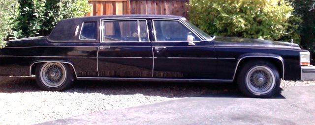 1984 cadillac fleetwood formal limo