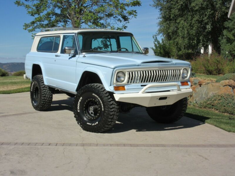 1978 jeep cherokee chief quadra-trac wide track sj - freshly restored