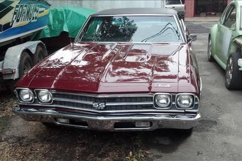 69 chevy restored 454 v8 auto posi traction 5k miles