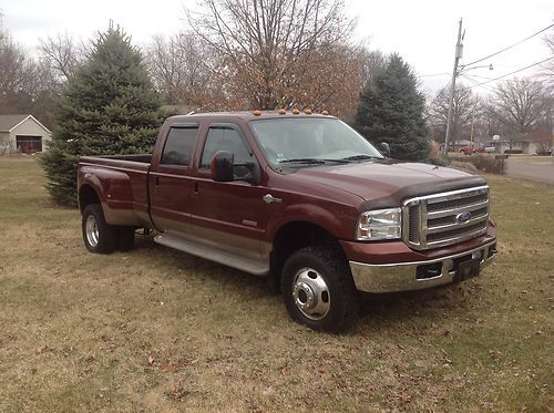 2005 ford f-350 super duty king ranch crew cab pickup 4-door 6.0l