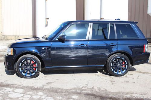 2008 range rover supercharged immaculate full overfinch kit