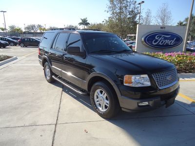 2006 ford expedition suv xlt leather dvd third row seat florida clean one owner