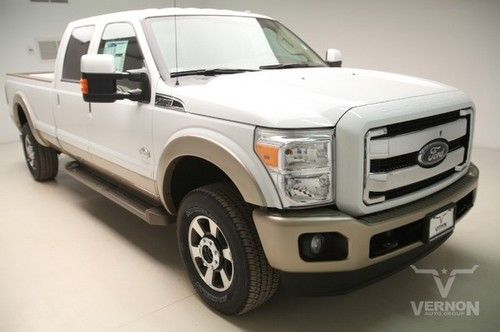 2013 srw king ranch crew 4x4 fx4 navigation leather heated v8 diesel