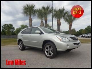 2007 lexus rx 400h awd navigation/rear camera low miles factory warranty