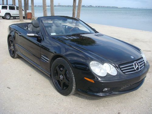 2003 mercedes-benz sl500 amg package 47k miles stunning condition