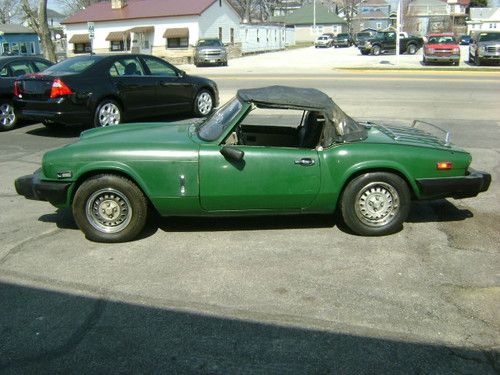 1980 triumph spitfire 1500? convertible will make a good daily driver no reserve