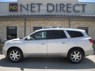 09 enclave heated/cld leather quad seats 1 owner clean! net direct auto texas
